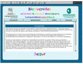 CD-ROM Computadores para educar